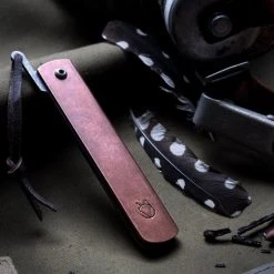 Andersson & Copra Urban Husky Friction Folder Knife Copper (2.9" Stonewash)