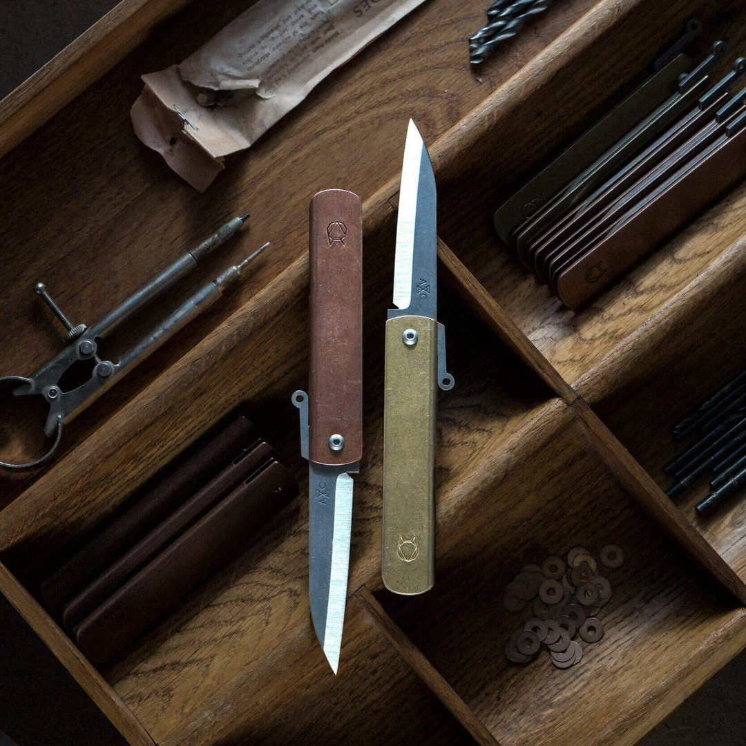 Wholesale 🤩 Andersson & Copra Urban Husky Friction Folder Knife Copper (2.9" Stonewash) ❤️ 2 Andersson & Copra Urban Husky Friction Folder Knife Copper (2.9" Stonewash)