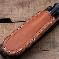 BARK RIVER KNIVES Bark River Gunny CPM 3V Knife Purple Cholla Cactus Handles With Turquoise