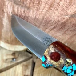 Cheapest βοΈ BARK RIVER KNIVES Bark River Gunny CPM 3V Knife - Red Cholla Cactus With Turquoise - Gray Liners - Rampless π 7 BARK RIVER KNIVES Bark River Gunny CPM 3V Knife - Red Cholla Cactus With Turquoise - Gray Liners - Rampless