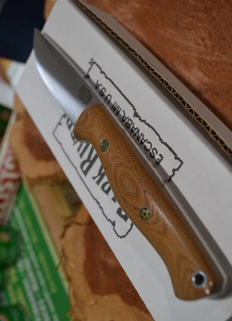 Best Sale β BARK RIVER KNIVES Bark River Gunny Hunter LT CPM 3V Knife Micarta W/ Mosaic Pins (USA) π 6 BARK RIVER KNIVES Bark River Gunny Hunter LT CPM 3V Knife Micarta W/ Mosaic Pins (USA)