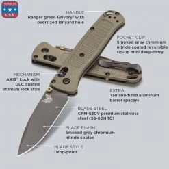 Benchmade 535 Bugout Knife (USA)