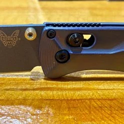 Best Sale 😍 Benchmade 535GRY-1 Semi-Custom Bugout Knife W/ Ti Handles 🎉 15 Benchmade 535GRY-1 Semi-Custom Bugout Knife W/ Ti Handles