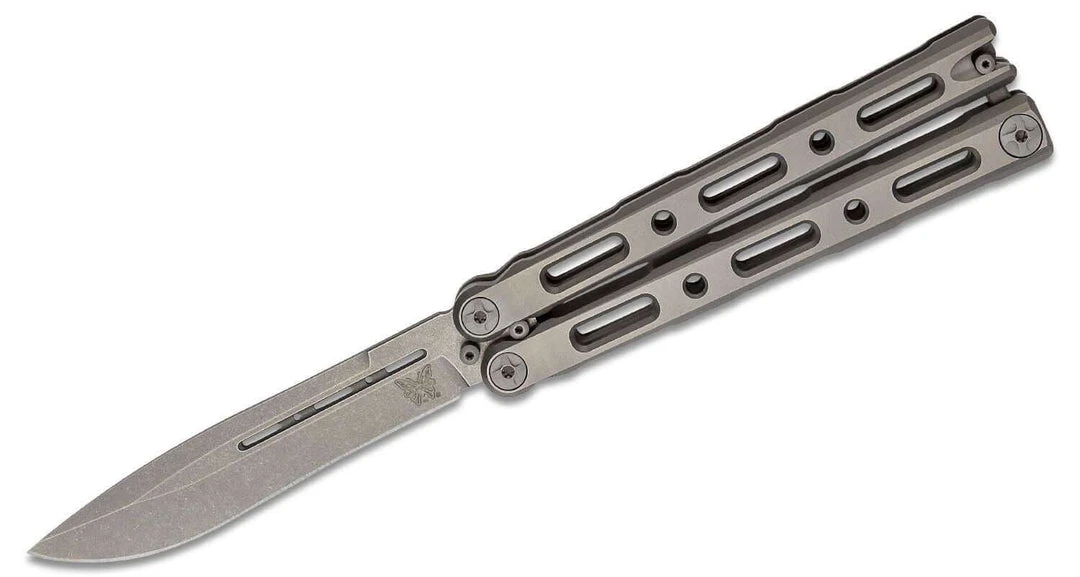 Best deal π€© Benchmade 85 Billet Ti Balisong Butterfly 4.4" CPM-S30V π€© 1 Benchmade 85 Billet Ti Balisong Butterfly 4.4" CPM-S30V