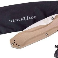 Benchmade 928 Osborne Proxy - Titanium / Tan G-10