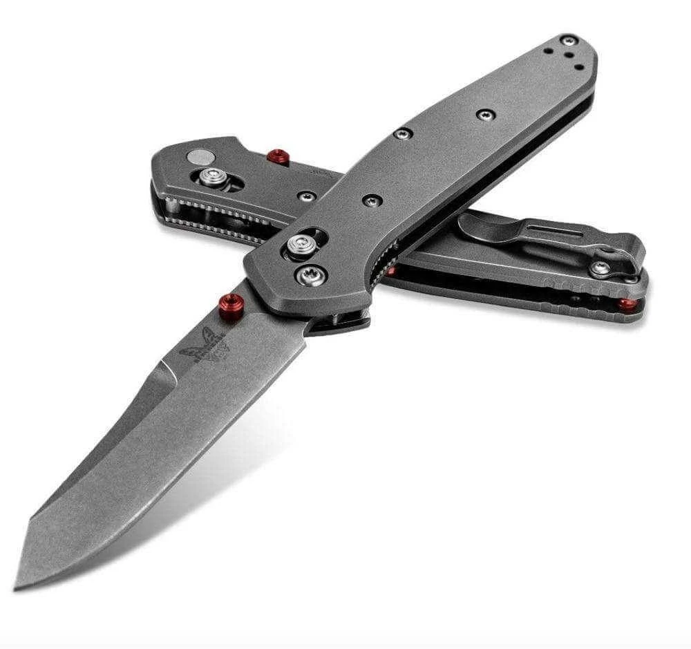 Flash Sale 🤩 Benchmade 940 Osborne Knife Titanium (3.4" S90V) 940-2001 👏 1 Benchmade 940 Osborne Knife Titanium (3.4" S90V) 940-2001