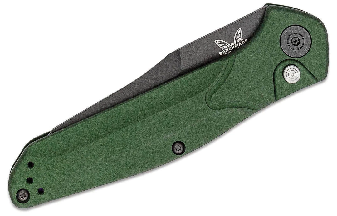 Promo βοΈ Benchmade 9400BK Osborne Auto Knife 3.4" S30V Black Plain Blade, Green Handles π― 2 Benchmade 9400BK Osborne Auto Knife 3.4" S30V Black Plain Blade, Green Handles