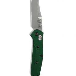 Benchmade 945 Mini Osborne Knife Plain / Reverse Tanto / Green (USA)
