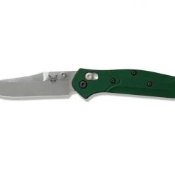 Benchmade 945 Mini Osborne Knife Plain / Reverse Tanto / Green (USA)