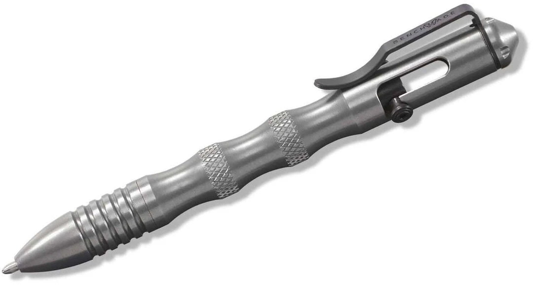 Promo ⭐ Benchmade Longhand Tactical Pen, Brushed Stainless 4.62" ⭐ 2 Benchmade Longhand Tactical Pen, Brushed Stainless 4.62"