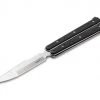 Boker 06EX229 Balisong Tactical Large Butterfly Knife Black G-10 (4.2" Satin)