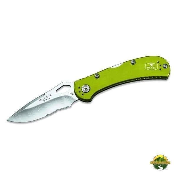 Deals π Buck Knives SpitFire Serrated (Green) π₯ 1 Buck Knives SpitFire Serrated (Green)