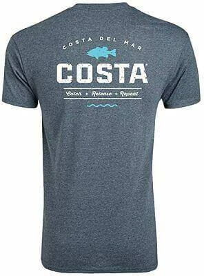 New π₯° Costa Topwater Short Sleeve T π Shirt (Dark Heather) π 1 Costa Topwater Short Sleeve T Shirt (Dark Heather)