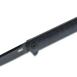 CRKT 7097K CEO Flipper Knife 3.35" Black Blade, Handles