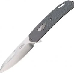 CRKT Knives CRKT Bona Fide Linerlock Silver D2 Field Strip Folding Knife