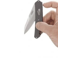 Cheapest π― CRKT Knives CRKT Bona Fide Linerlock Silver D2 Field Strip Folding Knife π 8 CRKT Knives CRKT Bona Fide Linerlock Silver D2 Field Strip Folding Knife