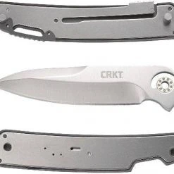 Cheapest π― CRKT Knives CRKT Bona Fide Linerlock Silver D2 Field Strip Folding Knife π 9 CRKT Knives CRKT Bona Fide Linerlock Silver D2 Field Strip Folding Knife