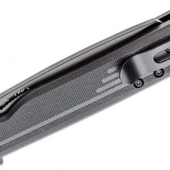 CRKT Knives CRKT Matthew Lerch LCK + Blackout Assisted Flipper Knife 3.244" Black Reverse Tanto Blade