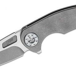 CURTISS CUSTOM KNIVES Curtiss F3 Medium Flipper Knife 3.25" CTS-XHP Wharncliffe - F3 Medium WH/FL