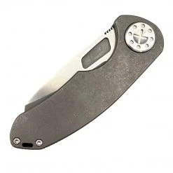 CURTISS CUSTOM KNIVES Curtiss Knives F3 Medium CTS-XHP Wharncliffe Non-Flipper Slim Folder WH/NF