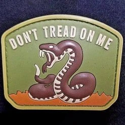 DDT Packs DDT "Don't Tread On Me" Rubber Morale Patch