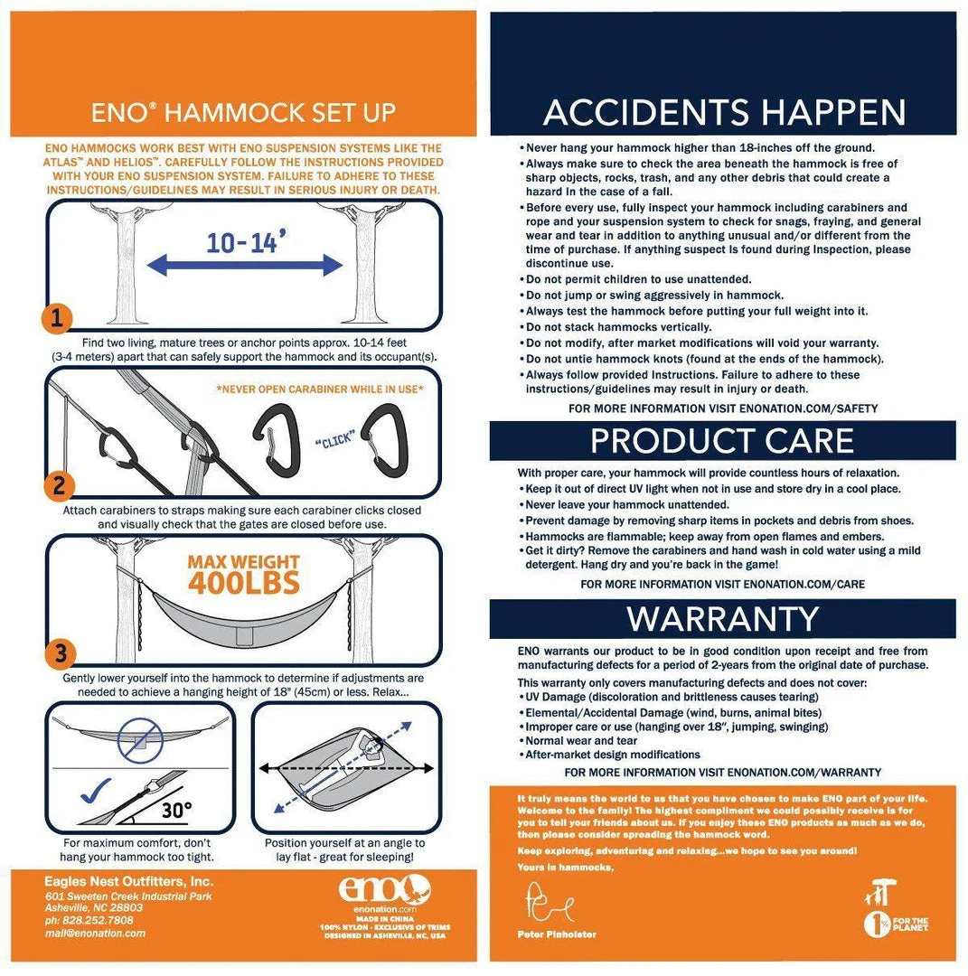 Best Sale π Hammocks & RainFlys ENO Eagles Nest DoubleNest Hammock Prints β 8 Hammocks & RainFlys ENO Eagles Nest DoubleNest Hammock Prints