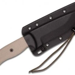 Promo π All Knife Brands ESEE 5 Partially Serrated Edge, Tan Micarta Handles, Black Sheath ESEE-5S-E π 5 All Knife Brands ESEE 5 Partially Serrated Edge, Tan Micarta Handles, Black Sheath ESEE-5S-E