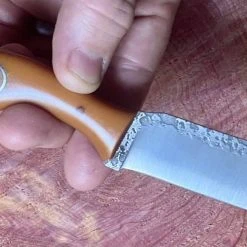 New π Fiddleback Forge Bow Legged Joe Knife A2 Steel π 11 Fiddleback Forge Bow Legged Joe Knife A2 Steel