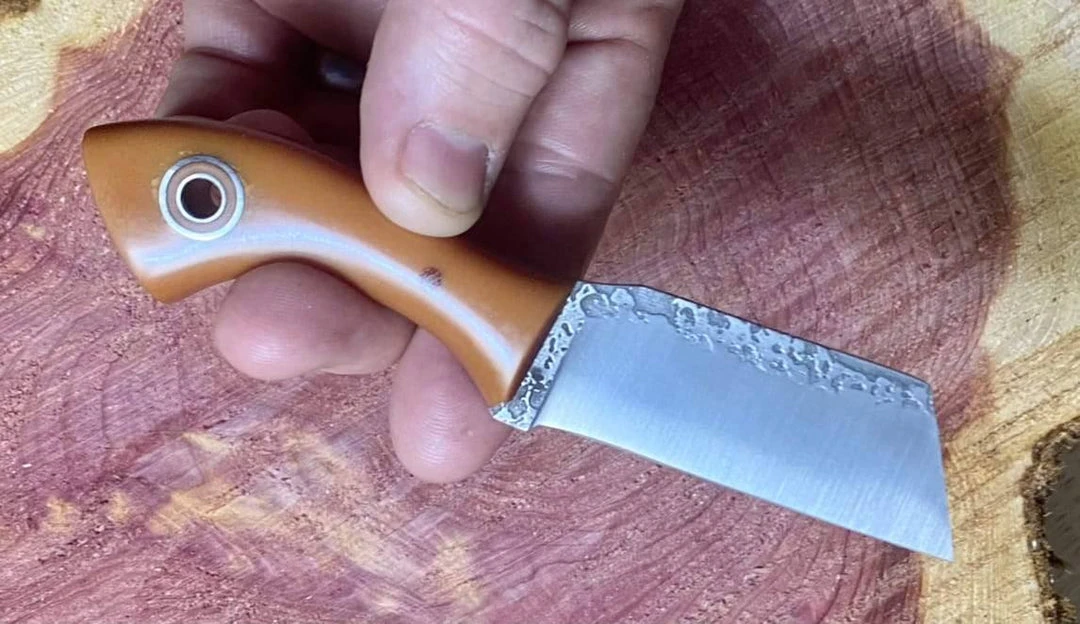 New π Fiddleback Forge Bow Legged Joe Knife A2 Steel π 5 Fiddleback Forge Bow Legged Joe Knife A2 Steel