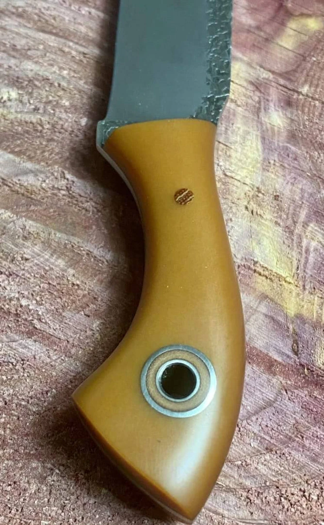 New π Fiddleback Forge Bow Legged Joe Knife A2 Steel π 6 Fiddleback Forge Bow Legged Joe Knife A2 Steel