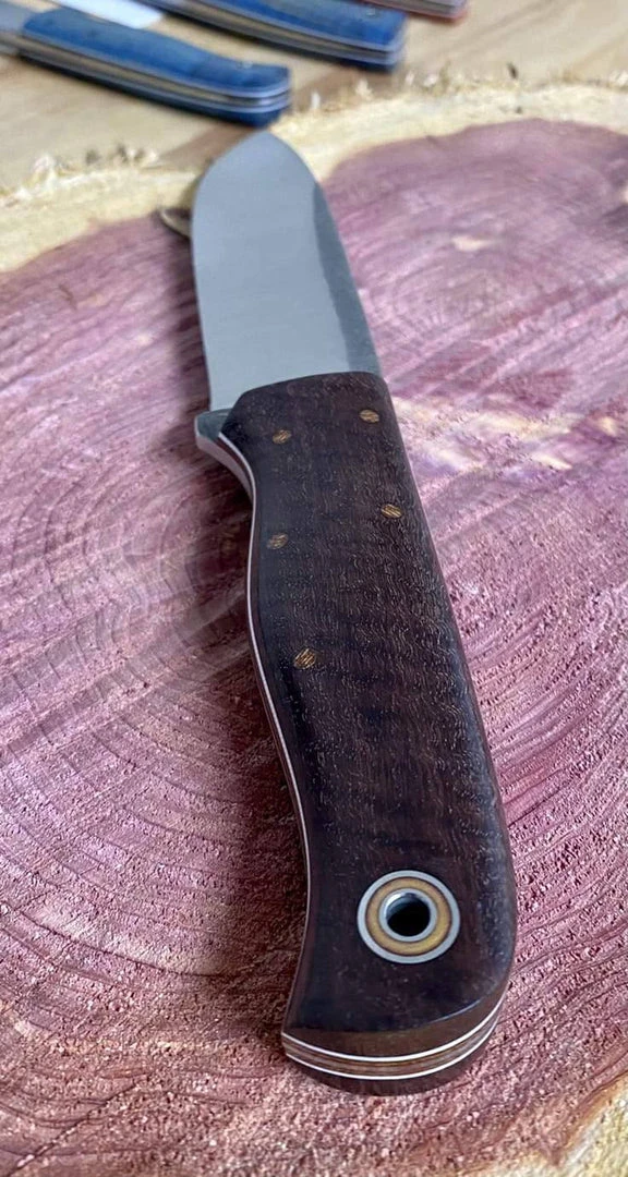 Outlet π Fiddleback Forge Bushcrafter Sr. Knife W/ Katalox Wood A2 𧨠2 Fiddleback Forge Bushcrafter Sr. Knife W/ Katalox Wood A2