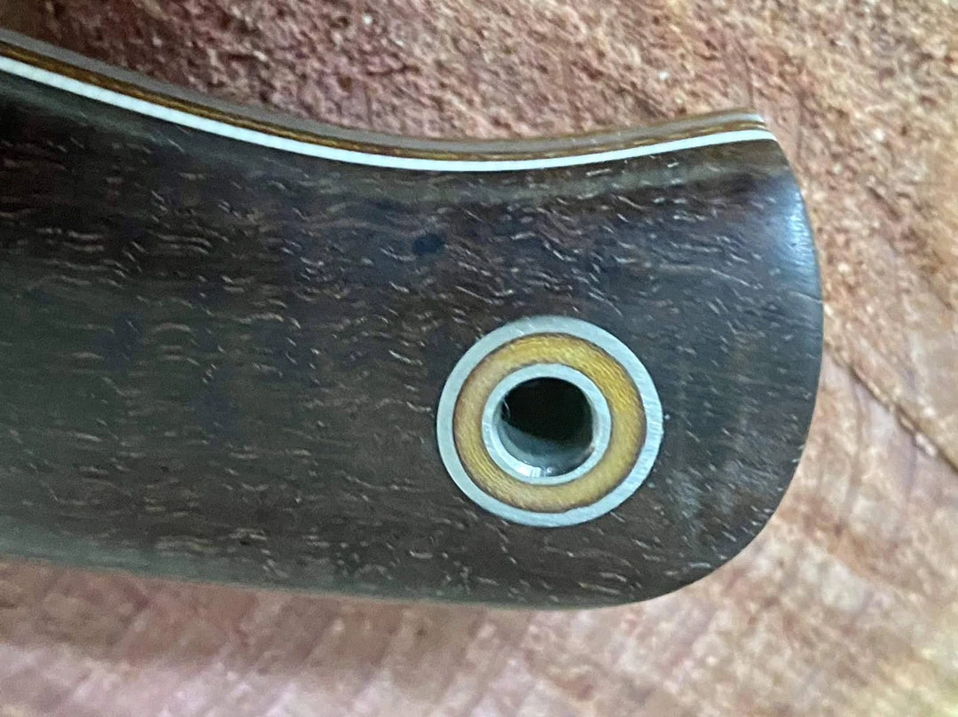 Outlet π Fiddleback Forge Bushcrafter Sr. Knife W/ Katalox Wood A2 𧨠5 Fiddleback Forge Bushcrafter Sr. Knife W/ Katalox Wood A2