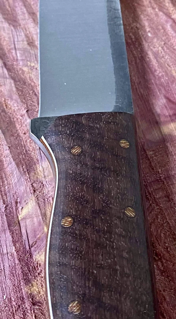 Outlet π Fiddleback Forge Bushcrafter Sr. Knife W/ Katalox Wood A2 𧨠6 Fiddleback Forge Bushcrafter Sr. Knife W/ Katalox Wood A2