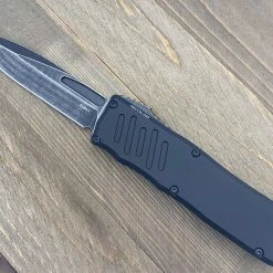 Guardian Tactical RECON-035 93611 OTF Auto S/E Knife (3.3" Black SW)