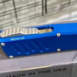 Guardian Tactical RECON-035 94531 Blue Auto Knife 3.3