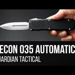 Guardian Tactical RECON-035 D/A Dagger OTF Automatic Black (3.3" SW) 93531