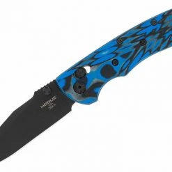 NORTH RIVER OUTDOORS Hogue 24275-EXLMGE Deka Folder 3.25" Clip Point Blade Blue Lava G10 Frame