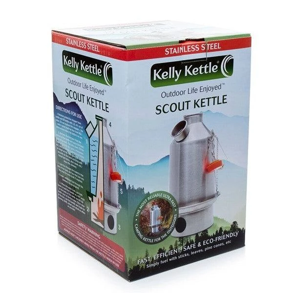 Promo π Water Filtration Kelly Kettle Scout Kettle 1.2L Stainless 50113 (Latest Model) π 10 Water Filtration Kelly Kettle Scout Kettle 1.2L Stainless 50113 (Latest Model)