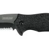Kershaw Knives Kershaw 1835TBLKST Kuro Assisted 3-1/8" Combo Blade