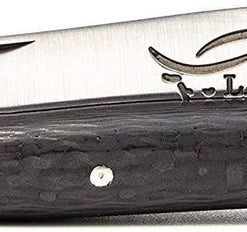 LAGUIOLE HONORE DURAND Laguiole Durand Handmade Folding 10cm Carbon Fiber Knife 12C27 (France)