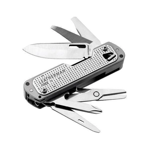 Wholesale β Leatherman Tools Leatherman Free T4 Multi-Purpose 12-in-1 Folding Knife (2.2" Satin) 832684 π 3 Leatherman Tools Leatherman Free T4 Multi-Purpose 12-in-1 Folding Knife (2.2" Satin) 832684