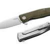 LionSteel MT01 CVG Myto Knife 3.27" M390, Green Micarta LionSteel Knives