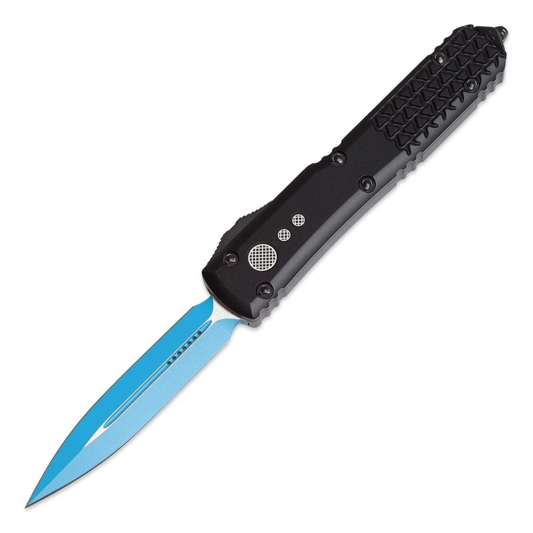 Buy 𧨠Microtech 122-1JK Ultratech D/E Jedi Knight Black Handle Blue Blade All Knife Brands π 1 Microtech 122-1JK Ultratech D/E Jedi Knight Black Handle Blue Blade All Knife Brands