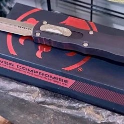 Promo 🧨 All Knife Brands Microtech 227-13 Dirac Delta D/E - Black Handle - Bronze Blade 🤩 11 All Knife Brands Microtech 227-13 Dirac Delta D/E - Black Handle - Bronze Blade