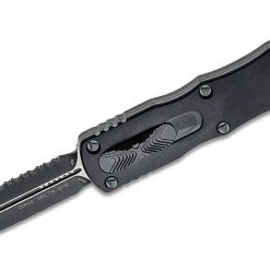 All Knife Brands Microtech 227-3T Dirac Delta Auto OTF Knife 3.79" D/E Black