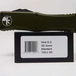 MICROTECH 702-1OD HERA D/E BLACK STD OD GREEN All Knife Brands
