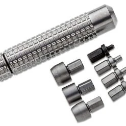 All Knife Brands Microtech 98-4 MK Tool Kit With 8 Bits, Satin Stainless Steel