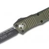 Microtech Combat Troodon Tanto OTF Auto Knife Green (3.8" Black) 144-1 OD All Knife Brands