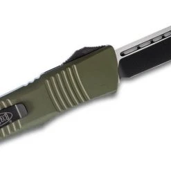 Microtech Combat Troodon Tanto OTF Auto Knife Green (3.8