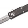 Microtech UTX-85 OTF Knife 3" Apoc D/E, Black Handles 232-10AP All Knife Brands